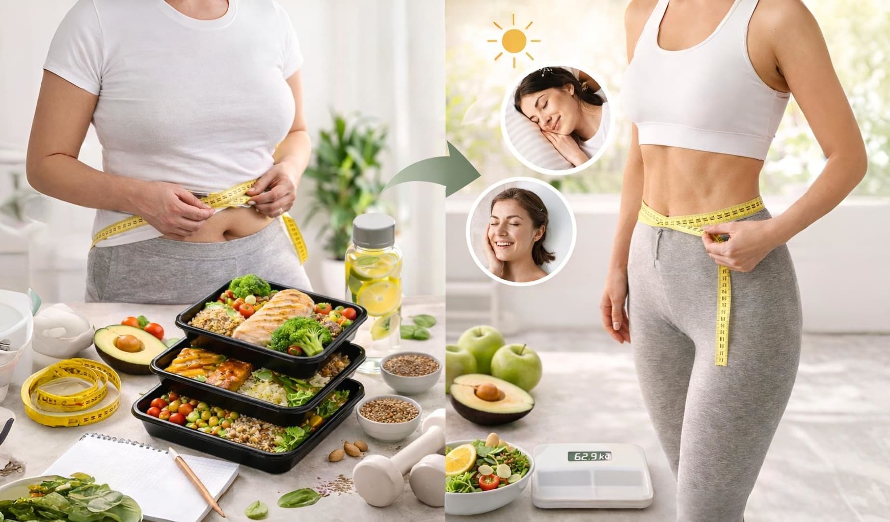 Правильное питание и результат через сколько дней, снижение веса и здоровый рацион