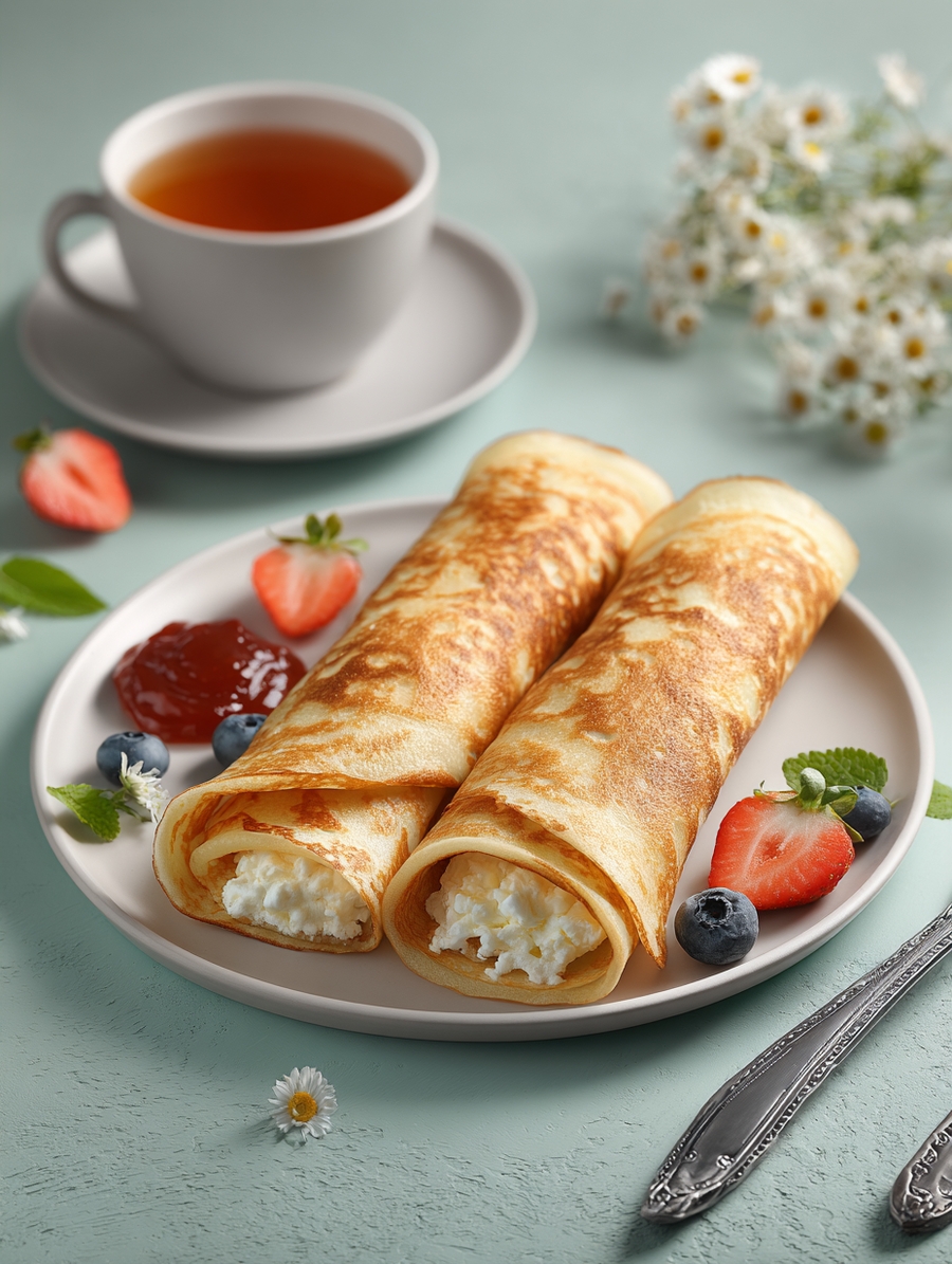 блины с творогом готовое блюдо Это Норма