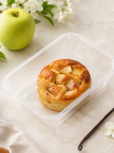 Шарлотка с яблоками