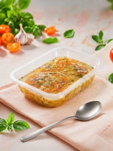 Суп куриный с лапшой