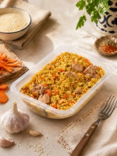 Плов по-узбекски с курицей