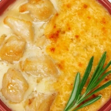 Жульен из мяса цыпленка