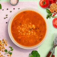 Суп крестьянский, постный
