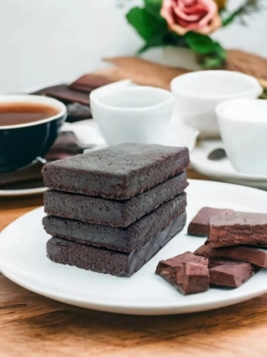 Протеиновый Батончик  Шоколад-Фундук полезный перекус