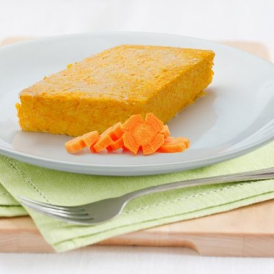 Готовое блюдо Морковная запеканка с творогом для правильного питания это норма